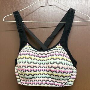 VSX Multicolor Geometric Sports Bra
